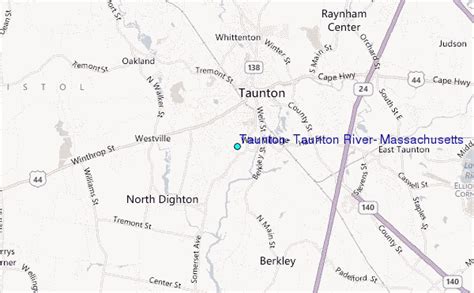 Taunton, Taunton River, Massachusetts Tide Station Location Guide