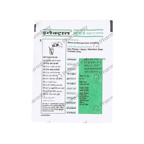 Buy Electral Powder 4.4gm Online at flat 15% off | PharmEasy