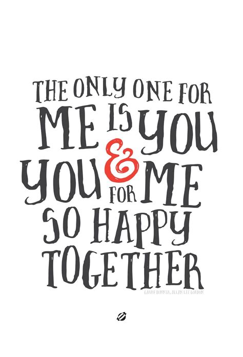 Happy Together Love Quotes - ShortQuotes.cc