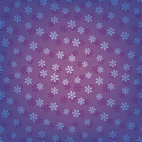 Blue Seamless Snowflakes Pattern Stock Vector - Illustration of ...