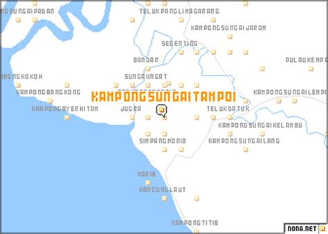 Kampong Sungai Tampoi (Malaysia) map - nona.net