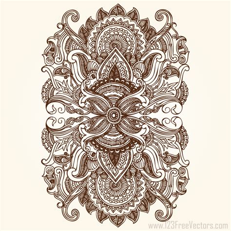 Hand Drawn Flower Clip Art by 123freevectors on DeviantArt