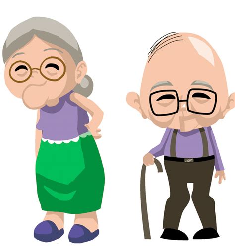 Cartoon Elderly Person - ClipArt Best