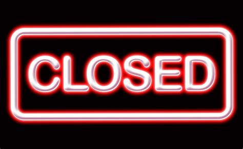 Closed Sign – Backbone America