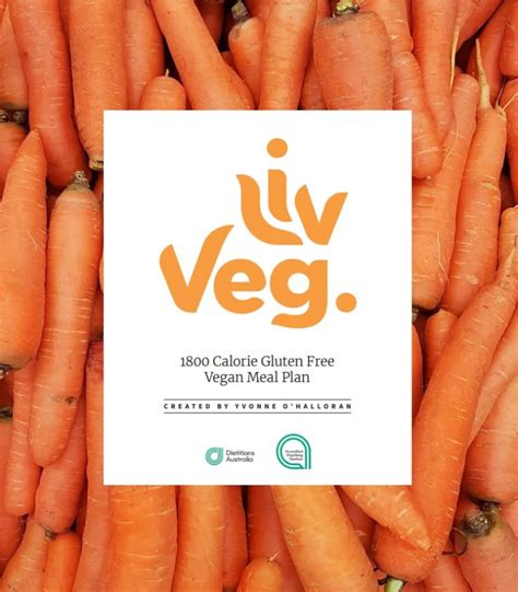 1800 Calorie Vegan Meal Plan (Gluten Free) | Yvonne O' Halloran