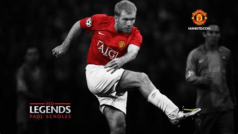 Paul Scholes-Red Legends-Manchester United wallpaper-1366x768 Download ...