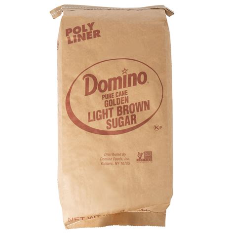 Domino 25 lb. Light Brown Sugar