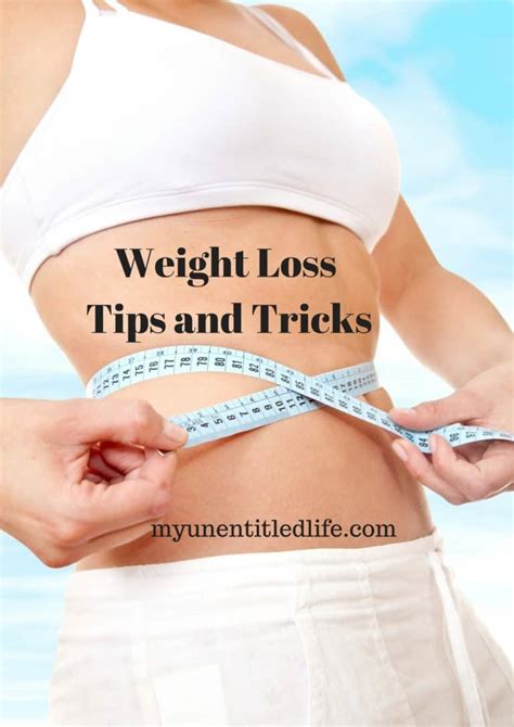 Weight loss tips and tricks