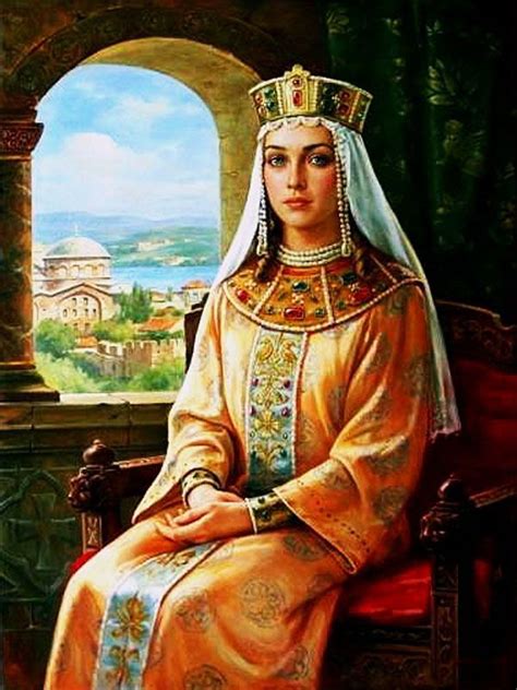 Княгиня Ольга — золота сторінка нашої історії | Medieval paintings, Byzantine art, Byzantine fashion