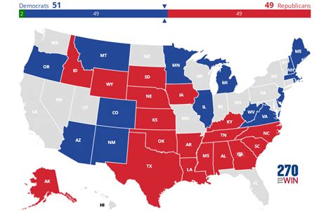 2020 Senate Election Interactive Map - 270toWin