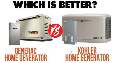 Generac vs Kohler Home Generators: Which One Is Best? | OnGuard Generators