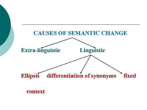 MOTIVATION AND SEMANTIC CHANGE LECTURE 3 MOTIVATION