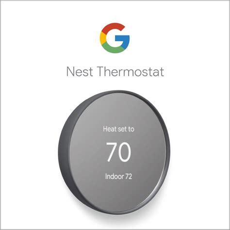 NEW Nest Thermostat Black (Charcoal) - Yorktech Supply