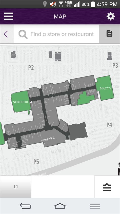 Directory Cerritos Mall Map