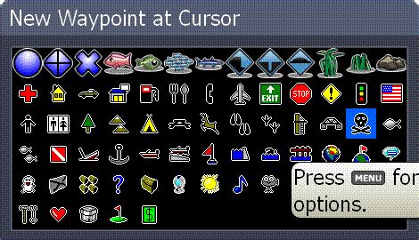 Lowrance Chart Symbols