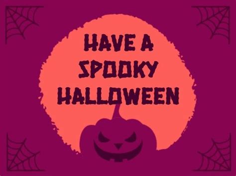 Purple Spooky Halloween Card Template and Ideas for Design | Fotor