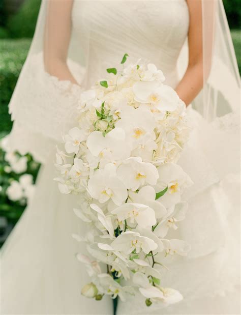 Cascading Orchid Bouquet | Hochzeit, Dekoration hochzeit, Hochzeitsplanung