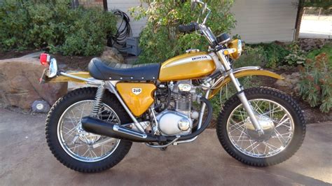 1970 Honda SL350 K0 - Candy Gold - Restored - Marbles Motors | Vintage ...