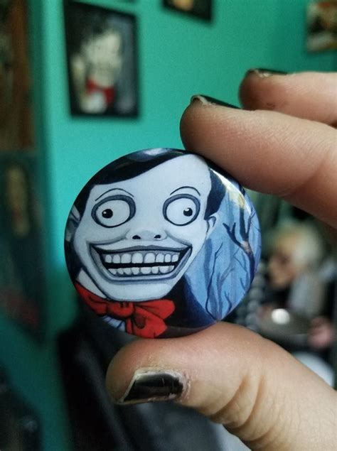 Mr. Chuckle Teeth Button the X-files Horror Familiar | Etsy | X files, Horror art scary, Horror