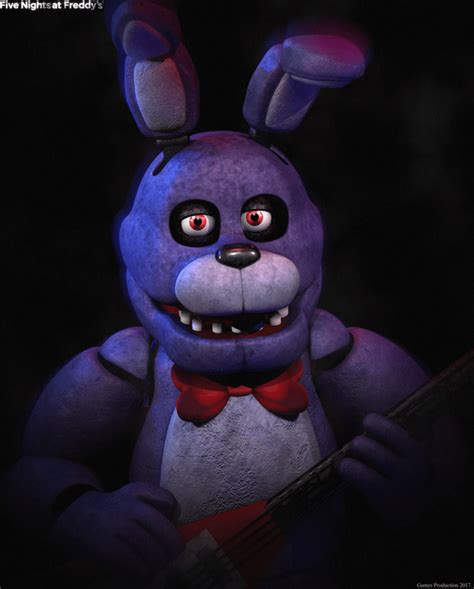 Bonnie the Bunny - Poster : r/fivenightsatfreddys