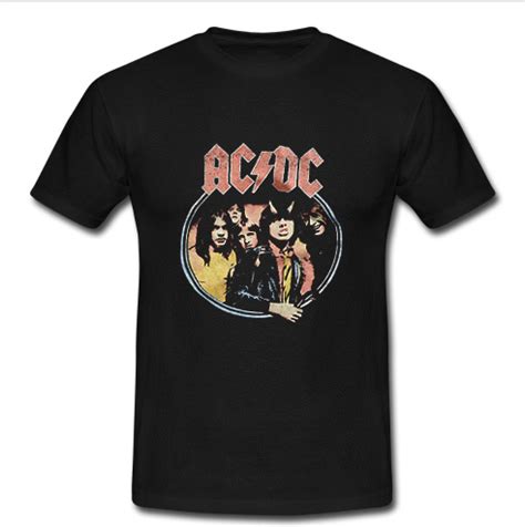 AC DC Highway To Hell Tour T Shirt | anncloset.com