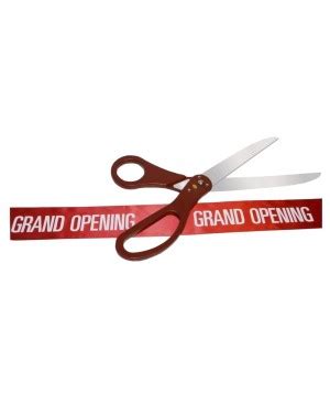 Grand Opening Ceremony Ribbon Cutting Scissors and Kits