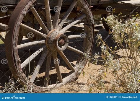 Westward Ho Old Wild West Cowboy Wagon Wheel Stock Image - Image: 19700311