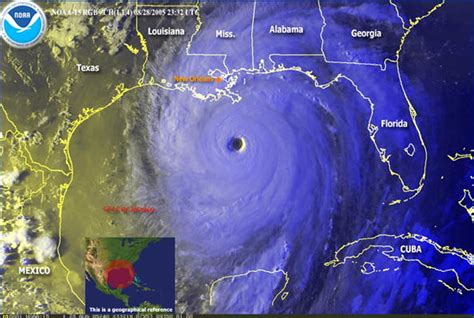 Hurricane Katrina Eye