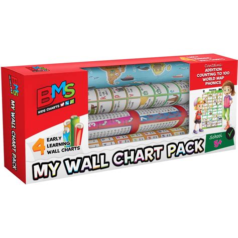 Hinkler Books Wall Chart Pack - School | BIG W