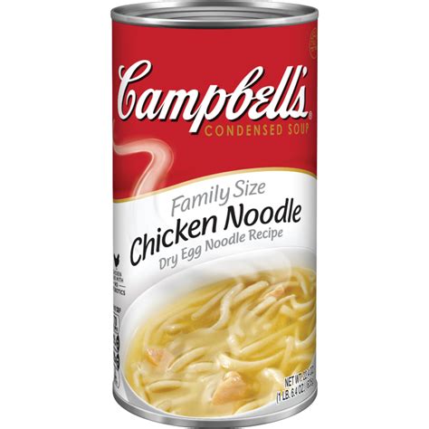 Family Size Chicken Noodle Soup - Campbell Soup Company