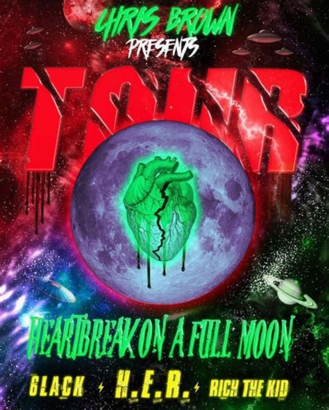 Chris Brown 'Heartbreak On A Full Moon' Tour Dates | Rap Radar