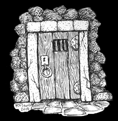 Dungeon Door - Clipart - BBG by RFlowers on DeviantArt