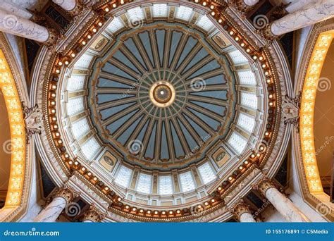 Interior of the Mississippi State Capitol Building Stock Image - Image of american, mississippi ...