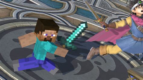 A Look At Minecraft Steve's Smash Final Moveset, Stage And Ultimate Smash - Nintendo TEAM