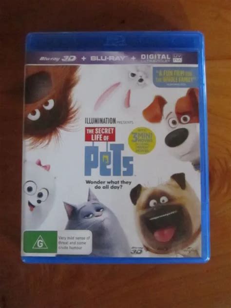 DVD BLU-RAY 3D The Secret Life Of Pets Like New *** Great *** Must See EUR 9,00 - PicClick IT