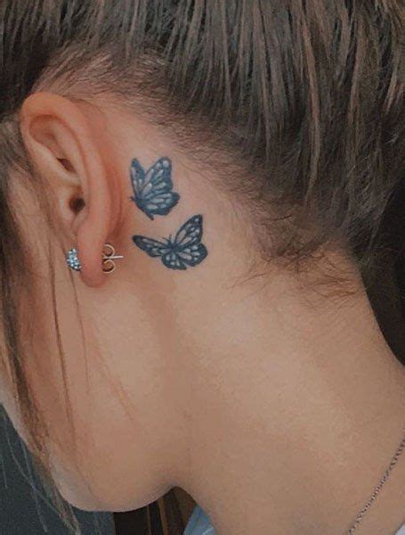 25 Beautiful Butterfly Tattoo Designs for 2020 - The Trend Spotter Dainty Tattoos, Girly Tattoos ...