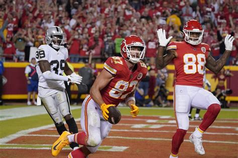 Travis Kelce takes another shot at the Las Vegas Raiders - Sports ...