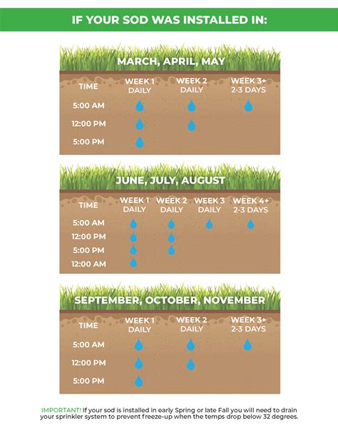 Sod Care Guidelines – Sorensen Sod LLC