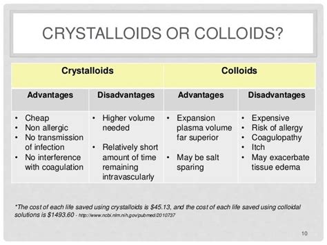 the crystaloides or collids are found in many different types of substances