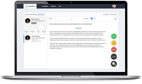 Online Essay Test Platform - Talview