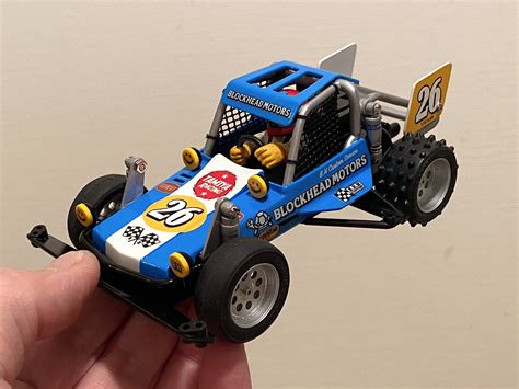 Custom Mini 4WD Tamiya Wild One Blockhead Motors - TamiyaBlog