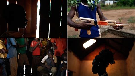 Child soldiers: Scars of war bring childhood to a halt - Los Angeles Times