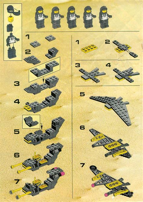 Old LEGO® Instructions | letsbuilditagain.com | Lego instructions, Lego star wars sets, Lego