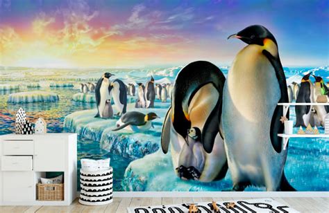 Penguin Wallpaper & Wall Murals | Wallsauce UK