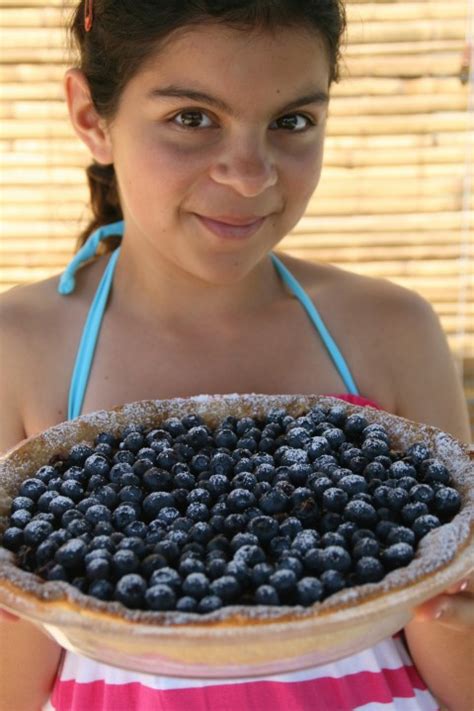 Fresh Blueberry Pie is lightly sweetened and perfumed with lemon, vanilla & cinnamon in a ...