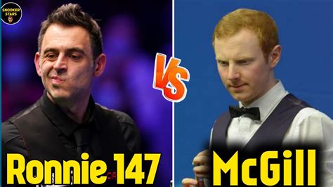 Ronnie o'sullivan vs Anthony McGill world snooker champion of championship - YouTube