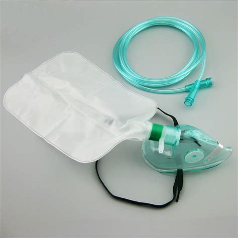 Medical Disposable Non-Rebreathing Oxygen Face Mask with Reservoir Bag - Non-Rrbreathing Mask ...