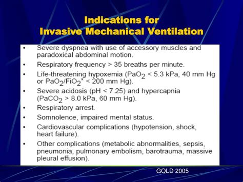 PPT - Ventilatory support in special situations PowerPoint Presentation ...