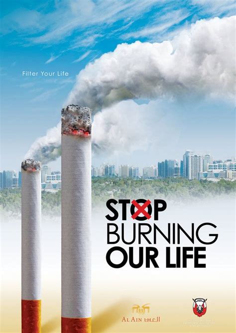 Stop Burning Our Life - Advertising - Antismoking #Advertising #Antismoking #Design ...