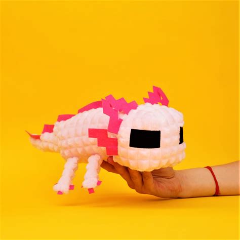 Minecraft Axolotl Plush